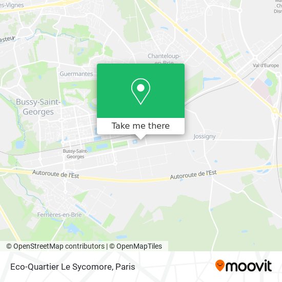 Eco-Quartier Le Sycomore map