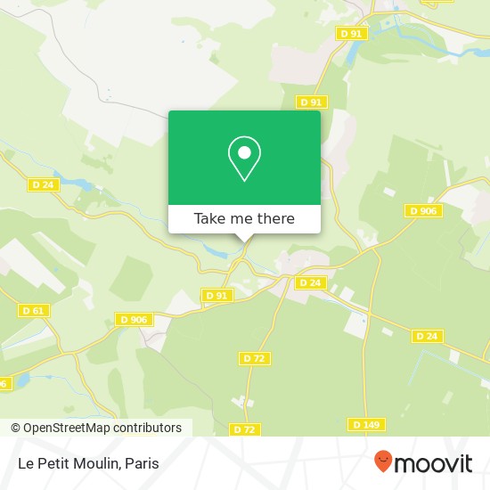 Le Petit Moulin map