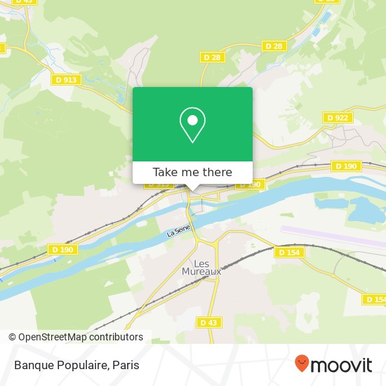 Banque Populaire map