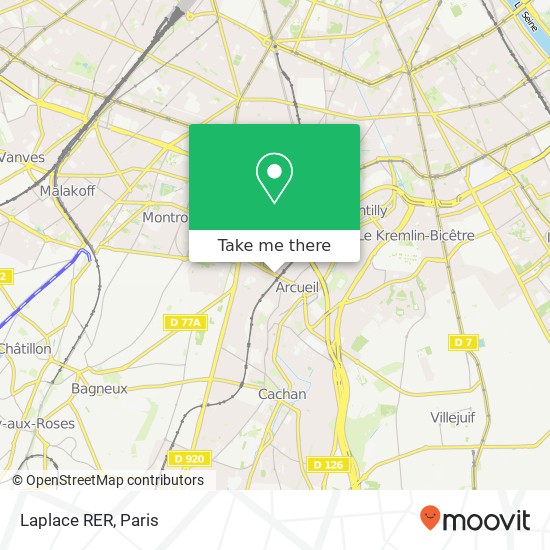 Laplace RER map