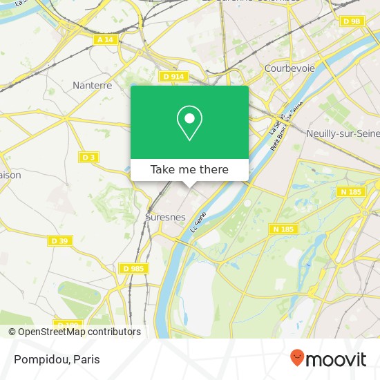 Pompidou map