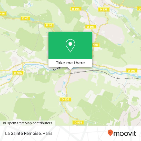 La Sainte Remoise map