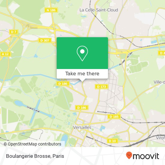 Boulangerie Brosse map