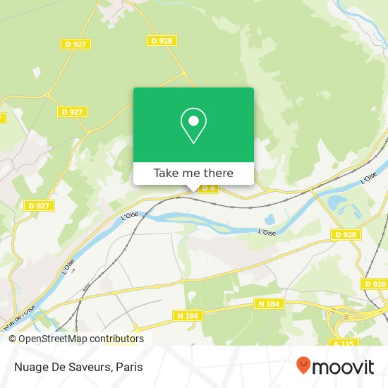 Nuage De Saveurs map