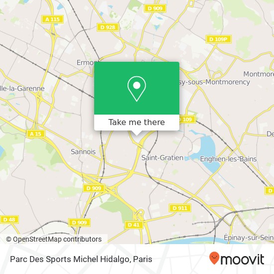 Parc Des Sports Michel Hidalgo map