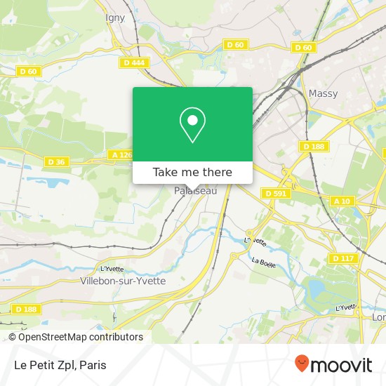 Le Petit Zpl map