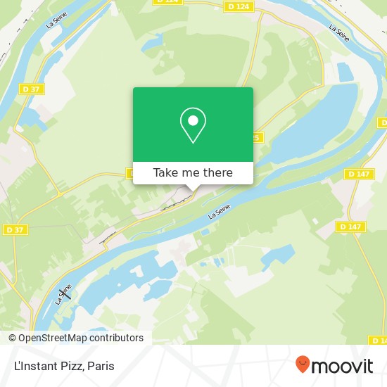 L'Instant Pizz map