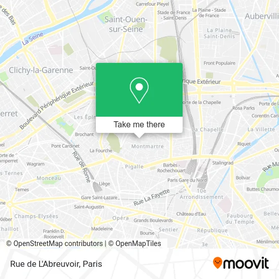 Rue de L'Abreuvoir map