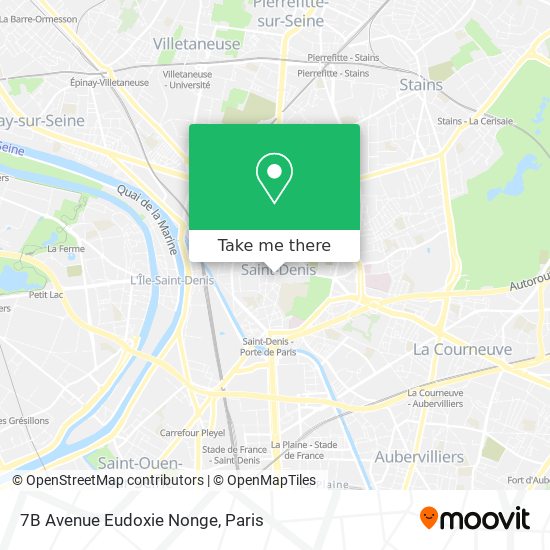 Mapa 7B Avenue Eudoxie Nonge