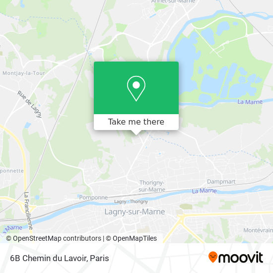 6B Chemin du Lavoir map