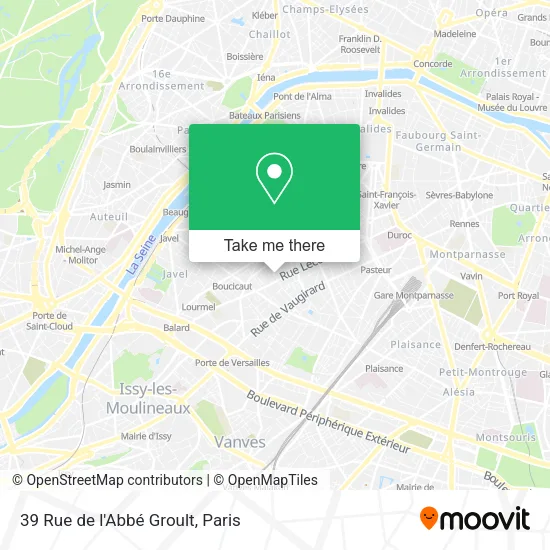 39 Rue de l'Abbé Groult map
