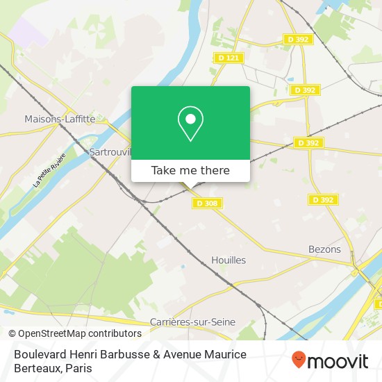Boulevard Henri Barbusse & Avenue Maurice Berteaux map