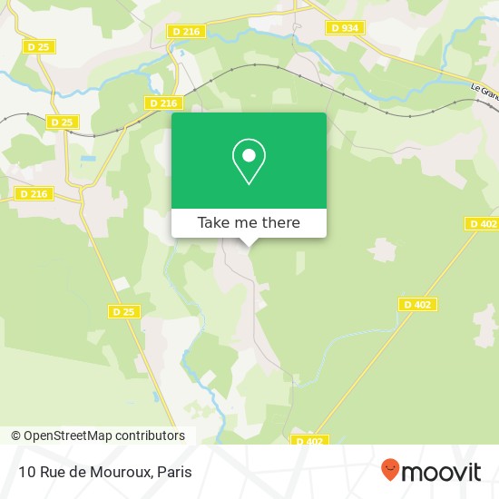 10 Rue de Mouroux map