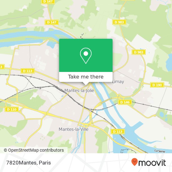 Mapa 7820Mantes