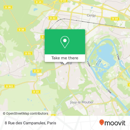 8 Rue des Campanules map