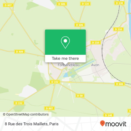 8 Rue des Trois Maillets map