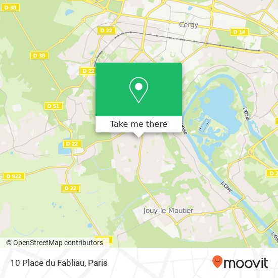 10 Place du Fabliau map