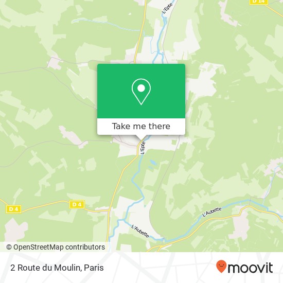 2 Route du Moulin map