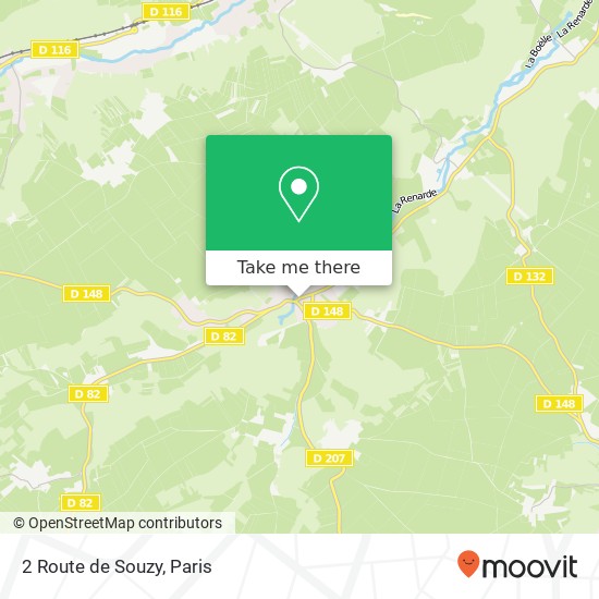 2 Route de Souzy map