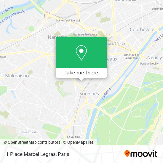 1 Place Marcel Legras map