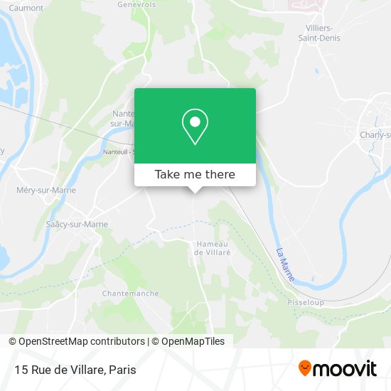 15 Rue de Villare map