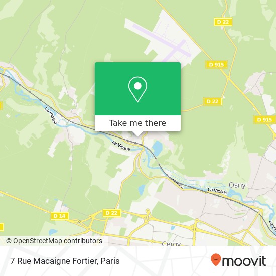 7 Rue Macaigne Fortier map