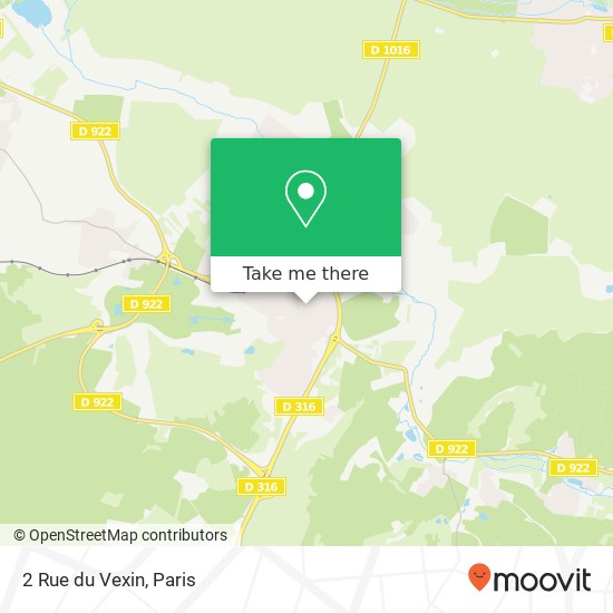 2 Rue du Vexin map