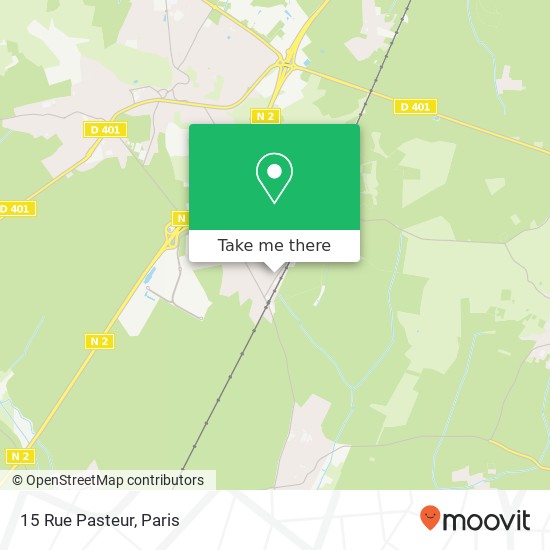 Mapa 15 Rue Pasteur