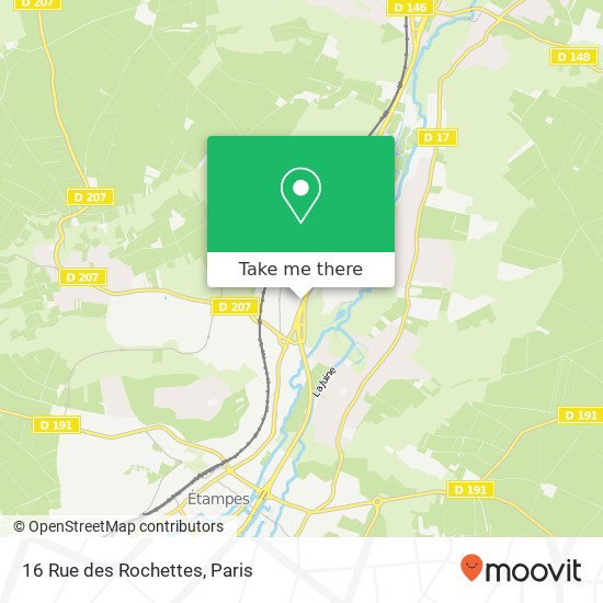 16 Rue des Rochettes map