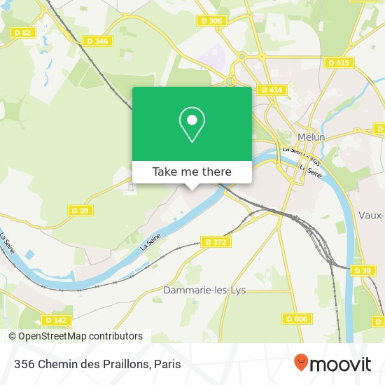 356 Chemin des Praillons map