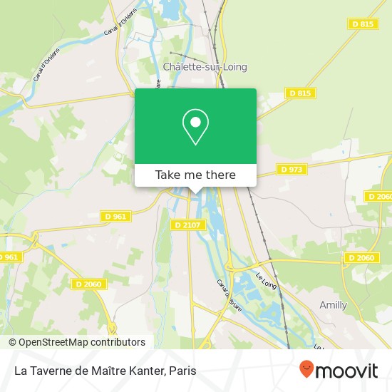 La Taverne de Maître Kanter map