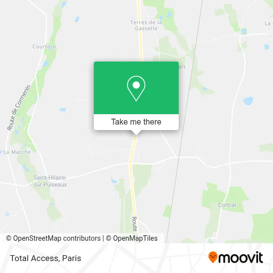 Total Access map