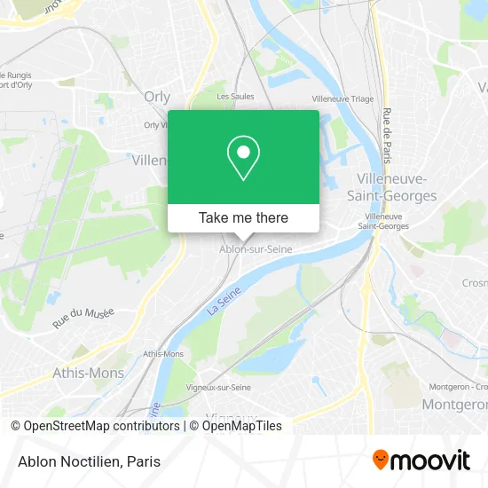 Ablon Noctilien map