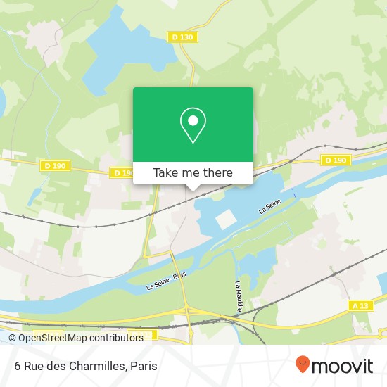 6 Rue des Charmilles map