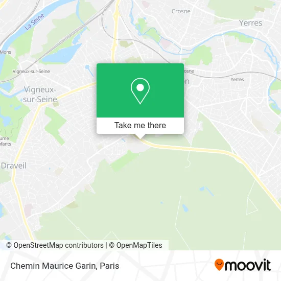 Chemin Maurice Garin map