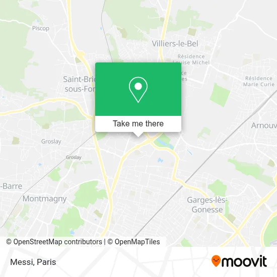 messi map