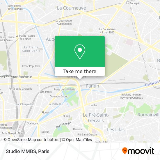 Studio MMBS map