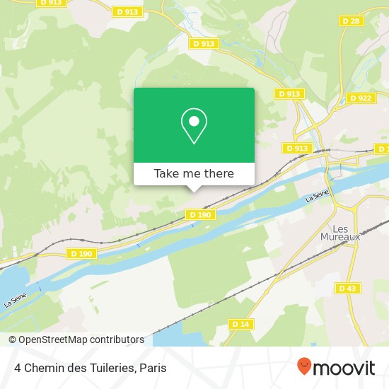 4 Chemin des Tuileries map