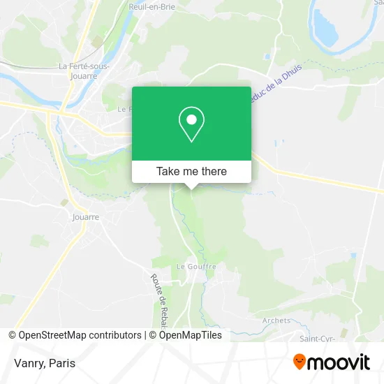 Vanry map