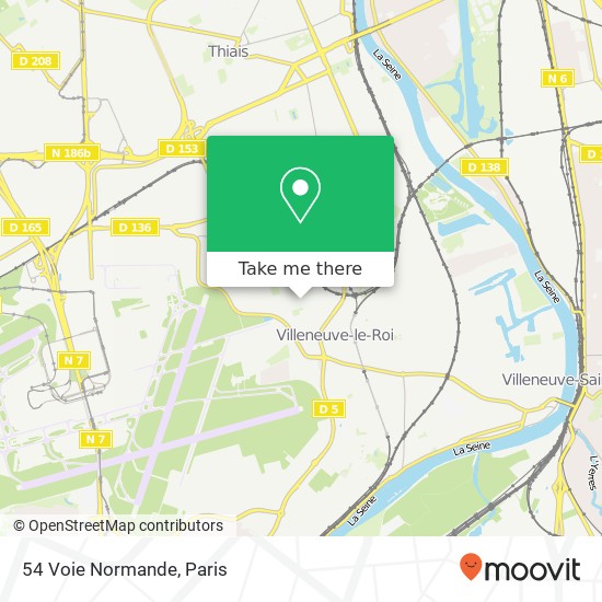 54 Voie Normande map