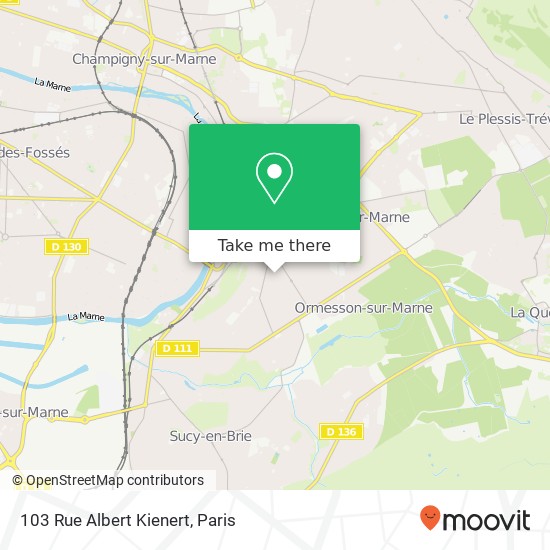 103 Rue Albert Kienert map