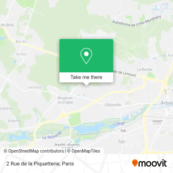 2 Rue de la Piquetterie map