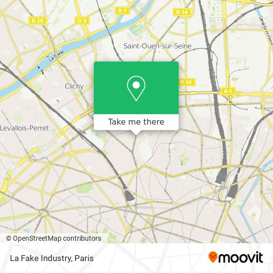 La Fake Industry map