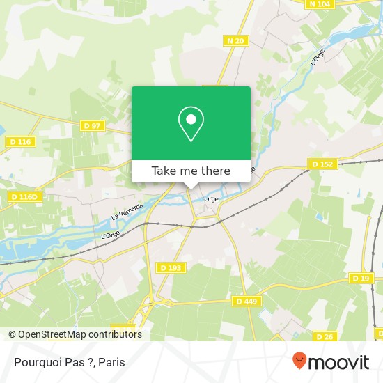 Pourquoi Pas ? map