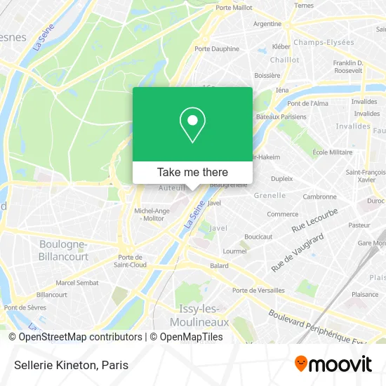 Sellerie Kineton map