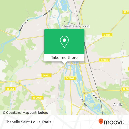 Chapelle Saint-Louis map