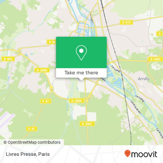 Livres Presse map