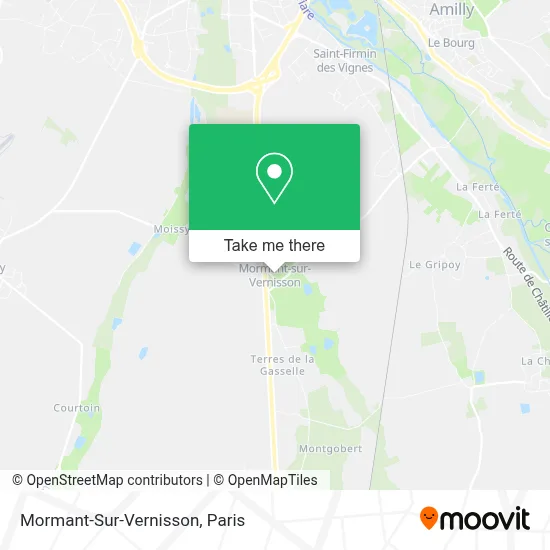 Mormant-Sur-Vernisson map