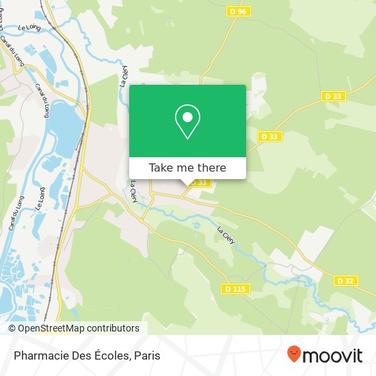 Mapa Pharmacie Des Écoles