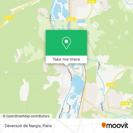 Mapa Déversoir de Nargis